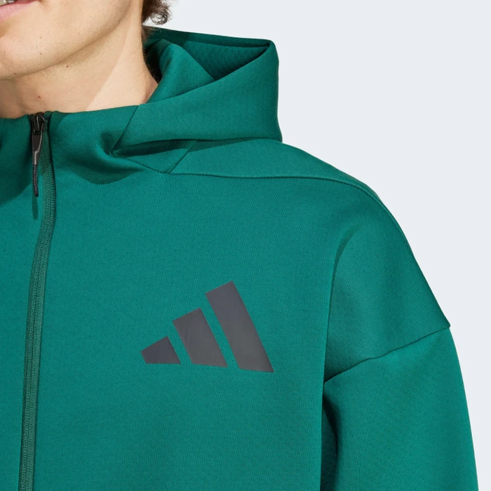 adidas Z.N.E. Zip Hoodie collegiate green (Herren)