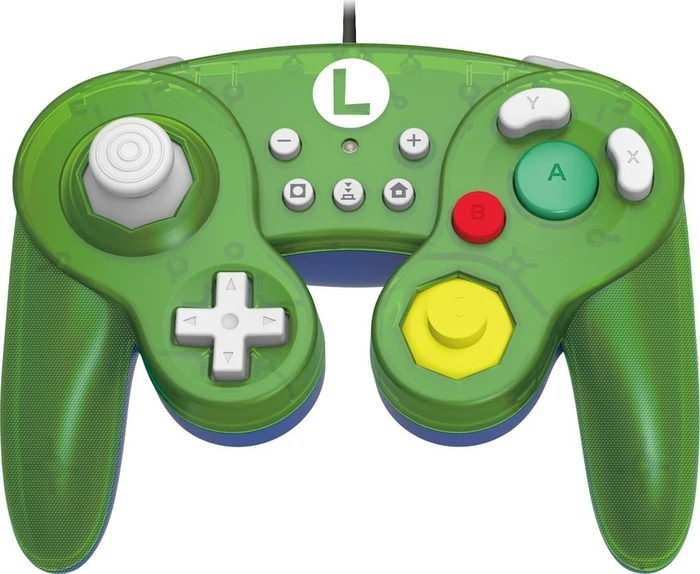 Hori Battle Pad Controller Luigi Edition grün/blau (Switch)