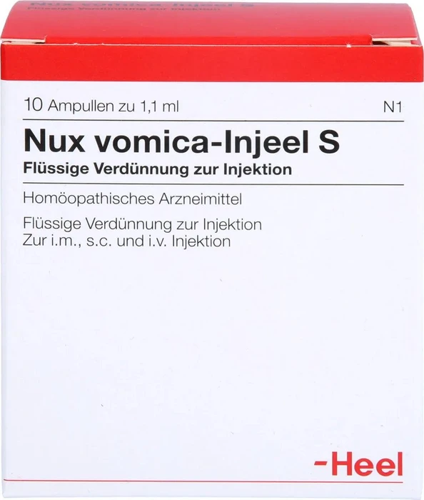 Heel Nux Vomica Injeel S Ampullen, 10 Stück