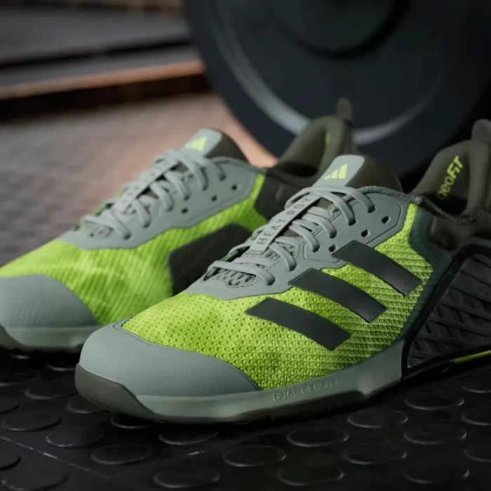 adidas Dropset 3 silver green/night cargo/lucid lemon