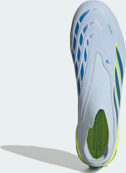 adidas Predator League Laceless FG crystal sky/ray blue/team solar yellow 2