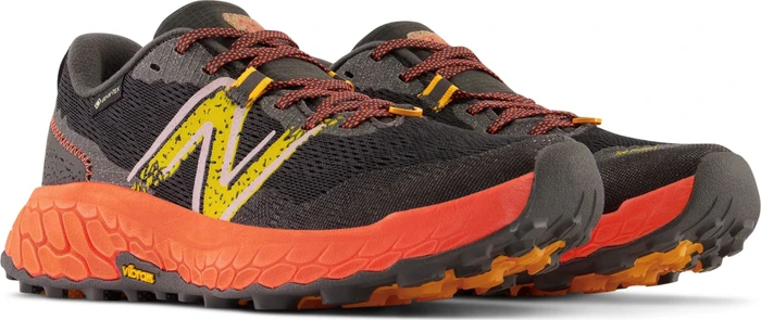 New Balance Fresh Foam X Hierro v7 GTX blacktop/neon dragonfly/hot marigold (Damen)