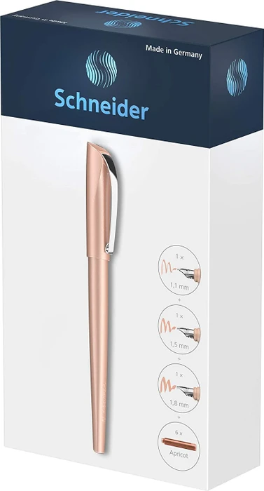 Schneider Callissima apricot, rechte Hand, 1.1mm, 1.5mm, 1.8mm, 3-teilig, Geschenkset