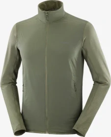 Salomon Essential Lightwarm Hybrid Funktionsjacke grape leaf (Herren)