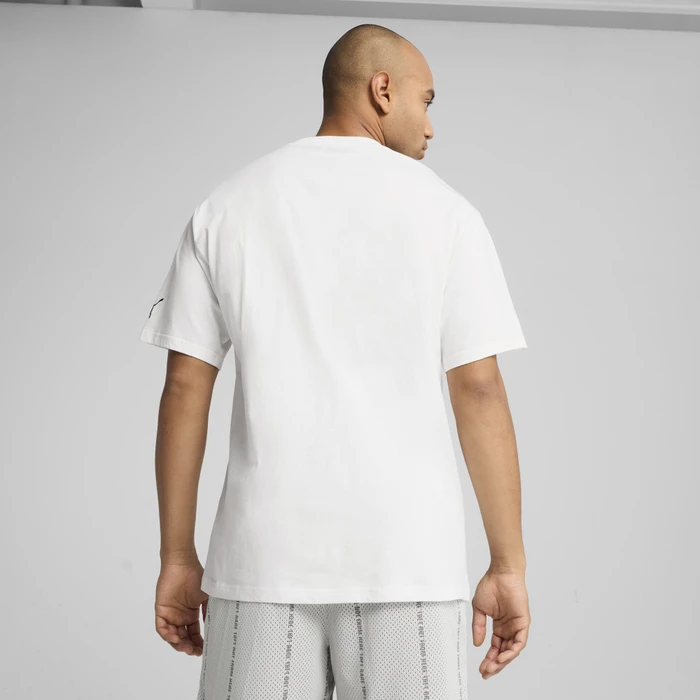 Puma Melo Alwayz On 1 Basketball T-Shirt kurzarm puma white (Herren)