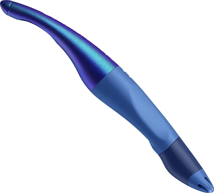 STABILO EASYoriginal Tintenroller (Mine) holograph blau/blau, Linkshänder