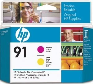 HP Druckkopf 91 magenta/gelb