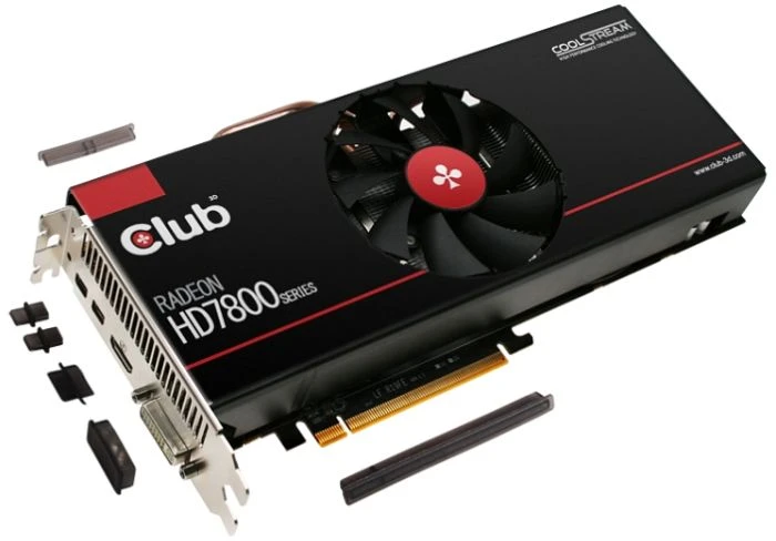 Club 3D Radeon HD 7870 XT jokerCard, 2GB GDDR5, DVI, HDMI, 2x mDP