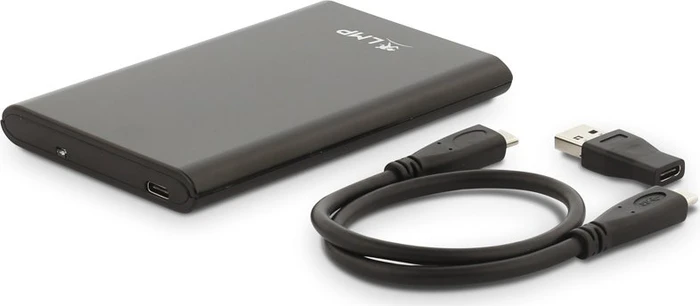 LMP DataMobile Festplattengehäuse, schwarz, 2.5", USB-C 3.1