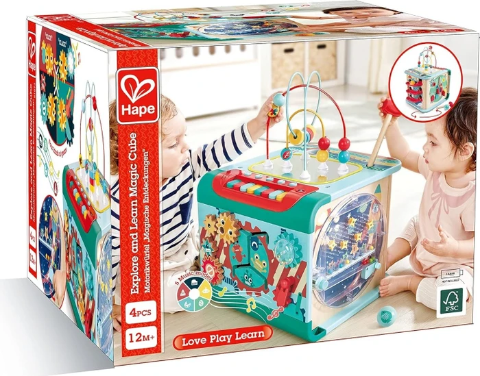 Hape Magischer Motorikwürfel