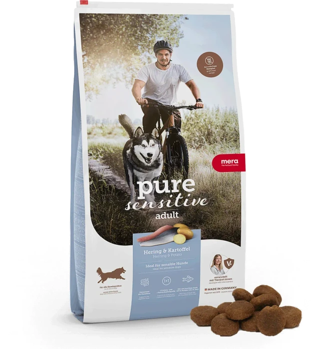 Mera Dog Pure Hering Krill & Kartoffel, 12.50kg