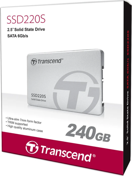 Transcend SSD220S 240GB, 2.5" / SATA 6Gb/s