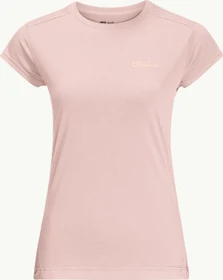 Jack Wolfskin Prelight Funktionsshirt kurzarm rose smoke (Damen)