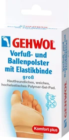 Gehwol Vorfuß- und Ballenpolster mit Elastikbinde groß, 1 Stück