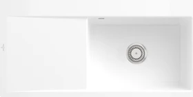 Villeroy & Boch Subway Style 60 flat flächenbündig Becken rechts weiß alpin