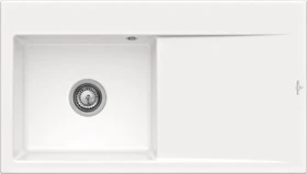 Villeroy & Boch Subway Style 50 Einbau Becken links snow white
