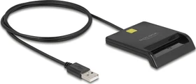 DeLOCK Smartcard Single-Slot-Cardreader, USB-A 2.0 [Stecker] (91724)