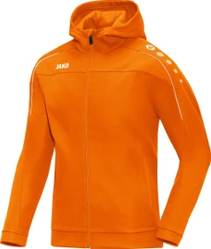 Jako Classico Kapuzen Trainingsjacke neon orange (Damen)
