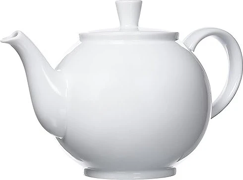 Rosenthal Form 1382 Weiß Teekanne 6 Personen 1.2l