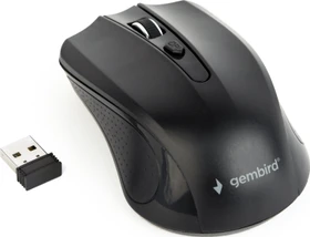 Gembird Wireless Optical Mouse 4B-04 schwarz, USB (MUSW-4B-04)