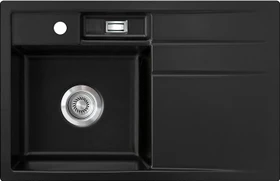 systemceram Bela 78 F Einbau Becken links nigra