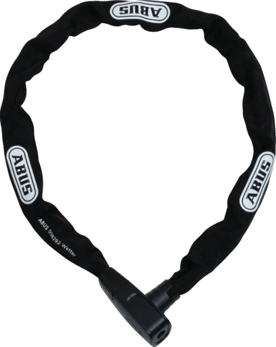 ABUS CityChain 6800/85 Kettenschloss, Schlüssel schwarz