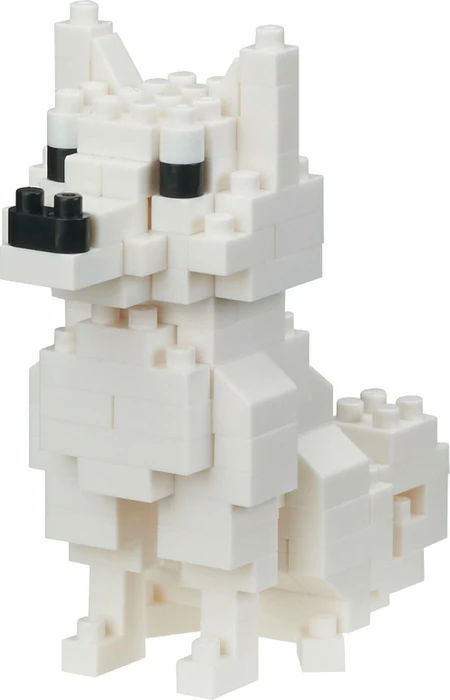 Kawada Nanoblock Hokkaido Dog
