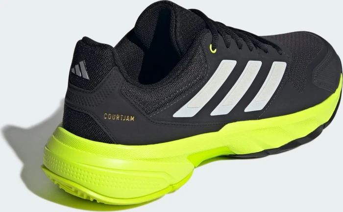 adidas CourtJam Control 3 carbon/zero metalic/lucid lemon