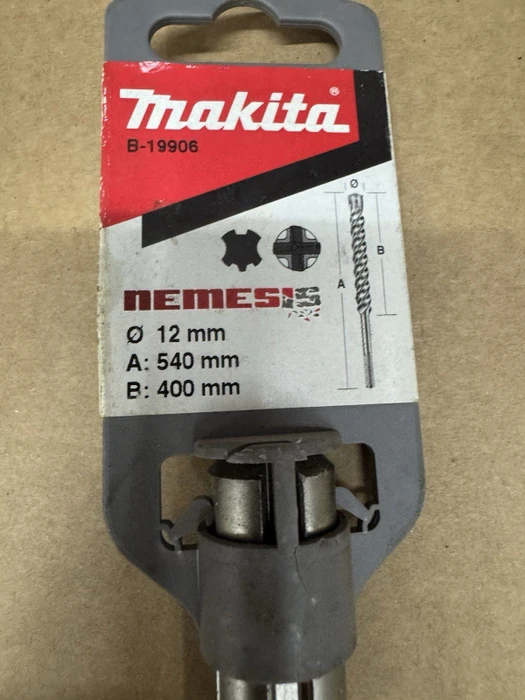 Makita SDS-max Nemesis Hammerbohrer, 12x400x540mm, 1 Stück