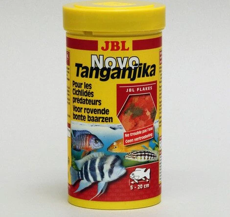 JBL NovoTanganjika Hauptfutter für räuberische Buntbarsche, 45g, 250ml