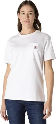 Carhartt K87 Pocket T-Shirt kurzarm weiß (Damen)
