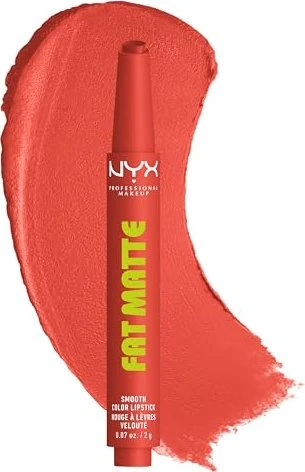 NYX Fat Matte Smooth Color Lipstick 03 coral cuddlin', 2g