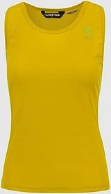 Karpos Loma Funktionsshirt ärmellos lemon curry/adriatic blue/cors (Damen)