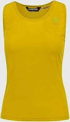Karpos Loma Funktionsshirt ärmellos lemon curry/adriatic blue/cors (Damen)