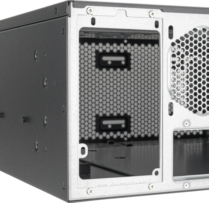SilverStone RM4A, Rackmount Storage, grau/schwarz, 4HE, ATX