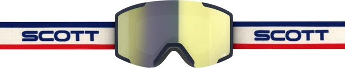 Scott Shield beige/blue-enhancer yellow chrome
