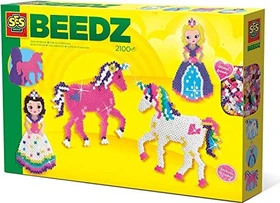 Ses Creative Beedz Bügelperlenset Einhörner und Prinzessinnen