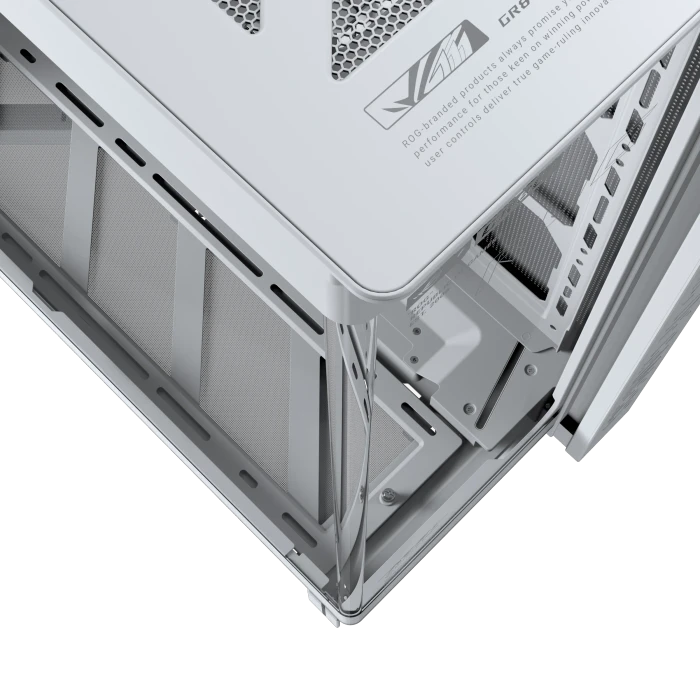 ASUS ROG Cronox GR801 Curve TG ARGB White, Glasfenster