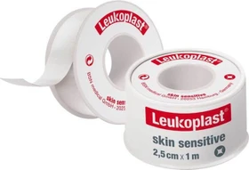 BSN medical Leukoplast skin sensitive weiß, 2.5cm x 1m, 1 Stück