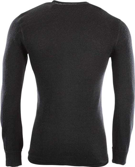 Woolpower Crewneck 200 Funktionsshirt langarm schwarz