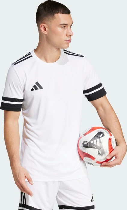 adidas Squadra 25 Trikot kurzarm weiß/schwarz (Herren)