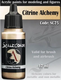 Scale75 ScaleColor Metal N' Alchemy citrine alchemy, 17ml