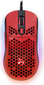 Arozzi Favo Gaming Maus schwarz/rot, USB (AZ-FAVO-BKRD)