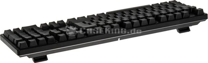 Ducky One PBT, LEDs blau, schwarz, MX BLUE, USB, DE