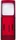 Wedo Rechtecklupe mit LED-Beleuchtung rot (271 7502)