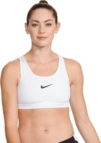 Nike Classic Swoosh Sport-BH weiß (Damen)
