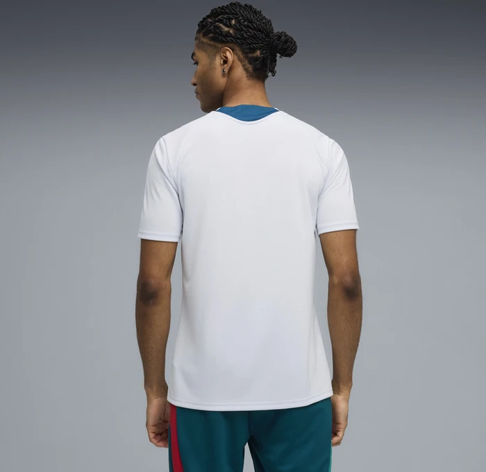 Puma FIFA WM 2026 Portugal Slim Trainingstrikot kurzarm silver mist/ocean tropic (Herren)