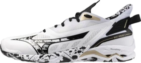 Mizuno Wave Mirage 5 Handballschuhe white/black/ge gold