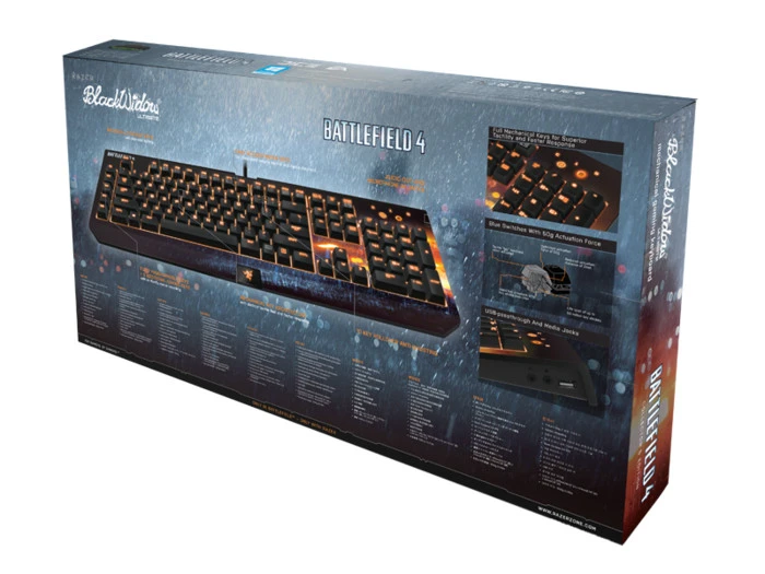 Razer BlackWidow Ultimate Battlefield 4, MX BLUE, USB, DE