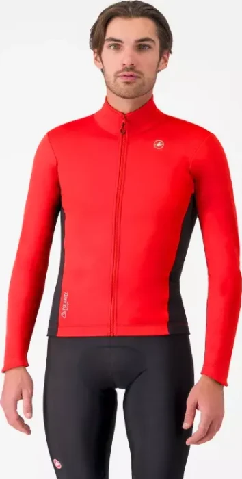 Castelli Entrata 2 Fahrradjacke rot/schwarz (Herren)